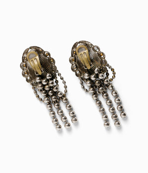 Vintage 1980's Rhinestone Earrings