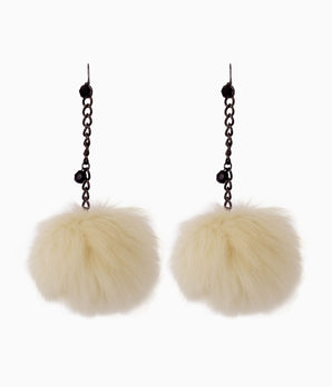 Zermatt Fluffy Earrings