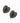 Metallic Grey Laceleaf Earrings