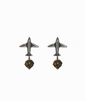 SUSAN L RICHARDSON 1990’s Vintage Airplane Earrings