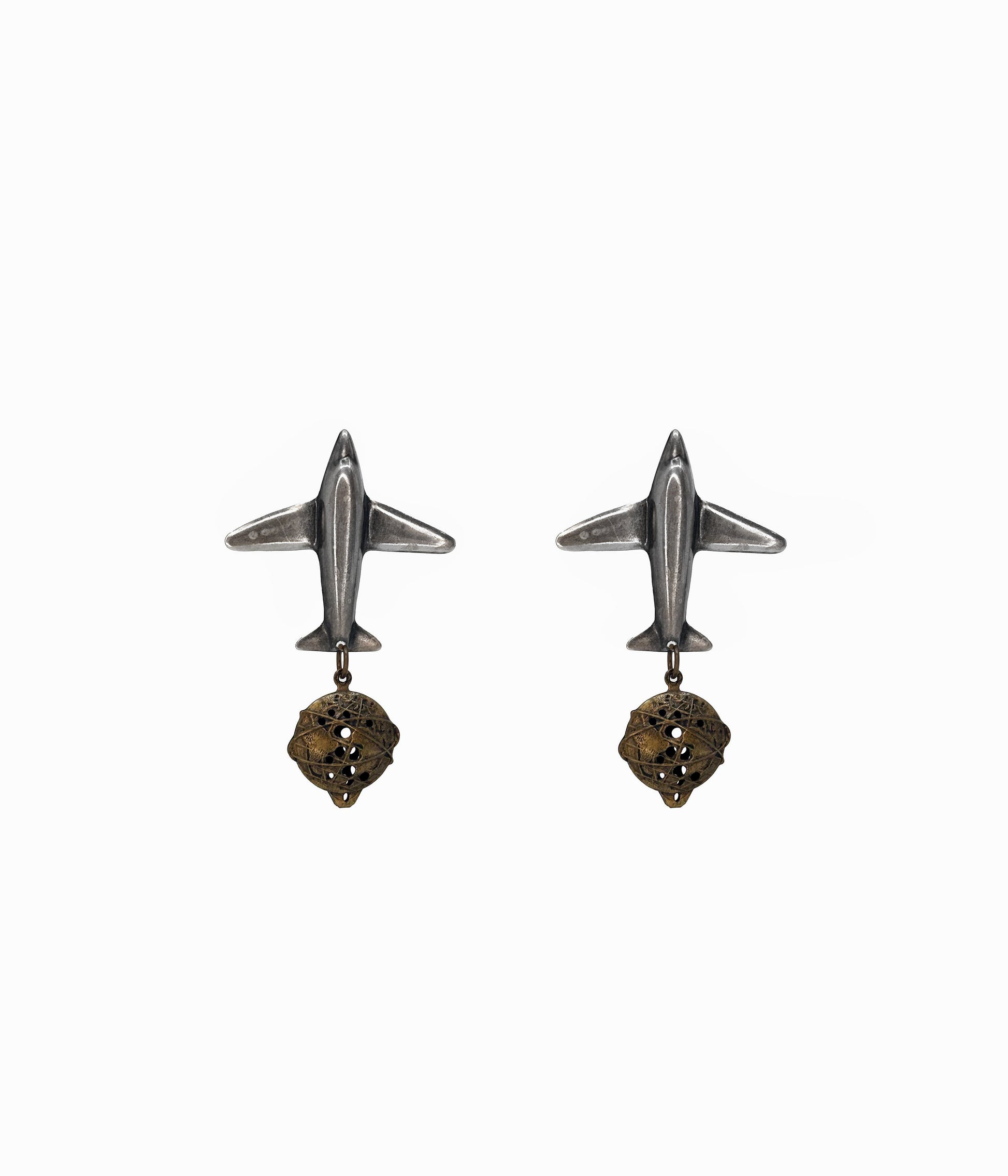 SUSAN L RICHARDSON 1990’s Vintage Airplane Earrings