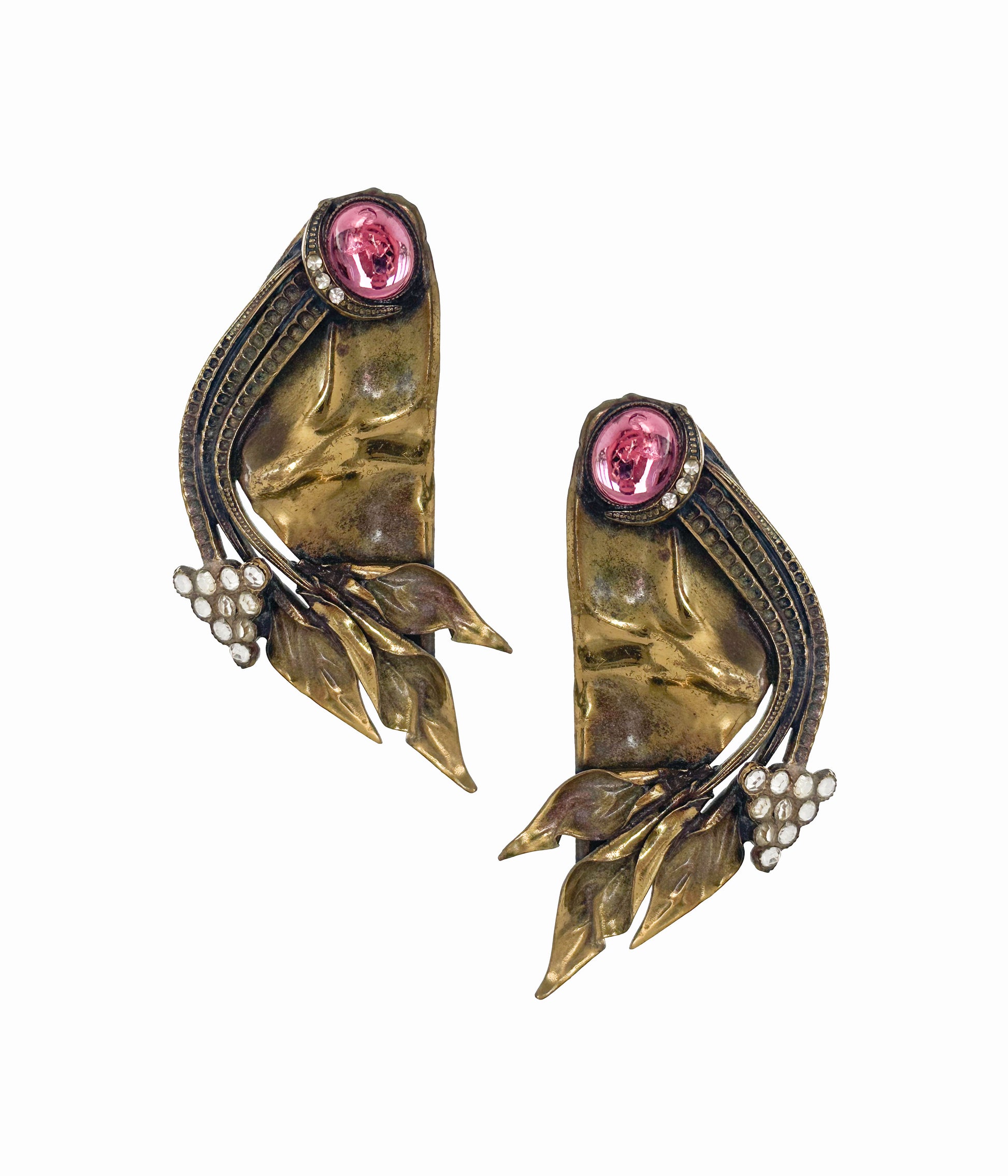 LUIGI BRIGLIA 1980's Vintage Earrings