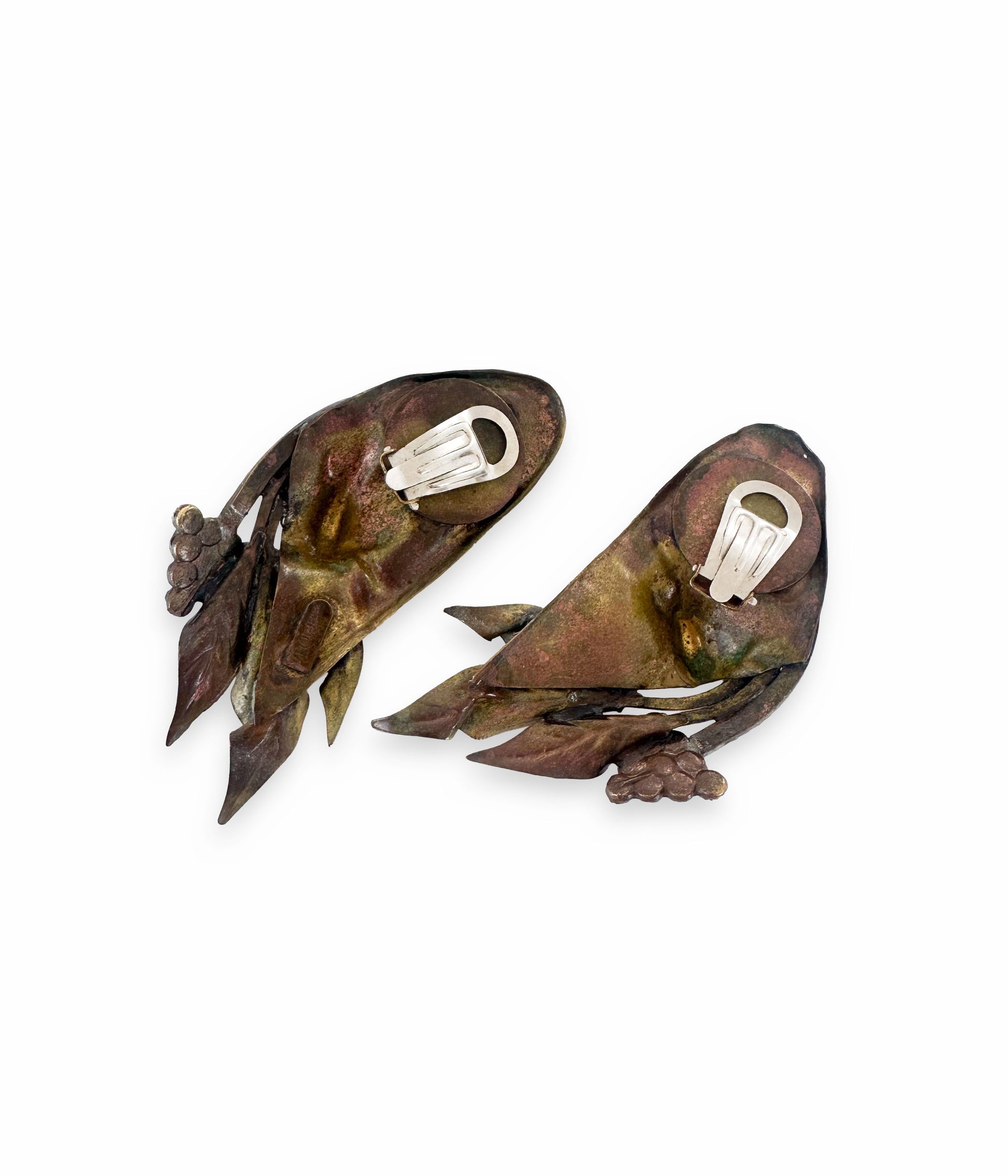 LUIGI BRIGLIA 1980's Vintage Earrings