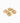BLANCA Brushed Matte Gold Earrings
