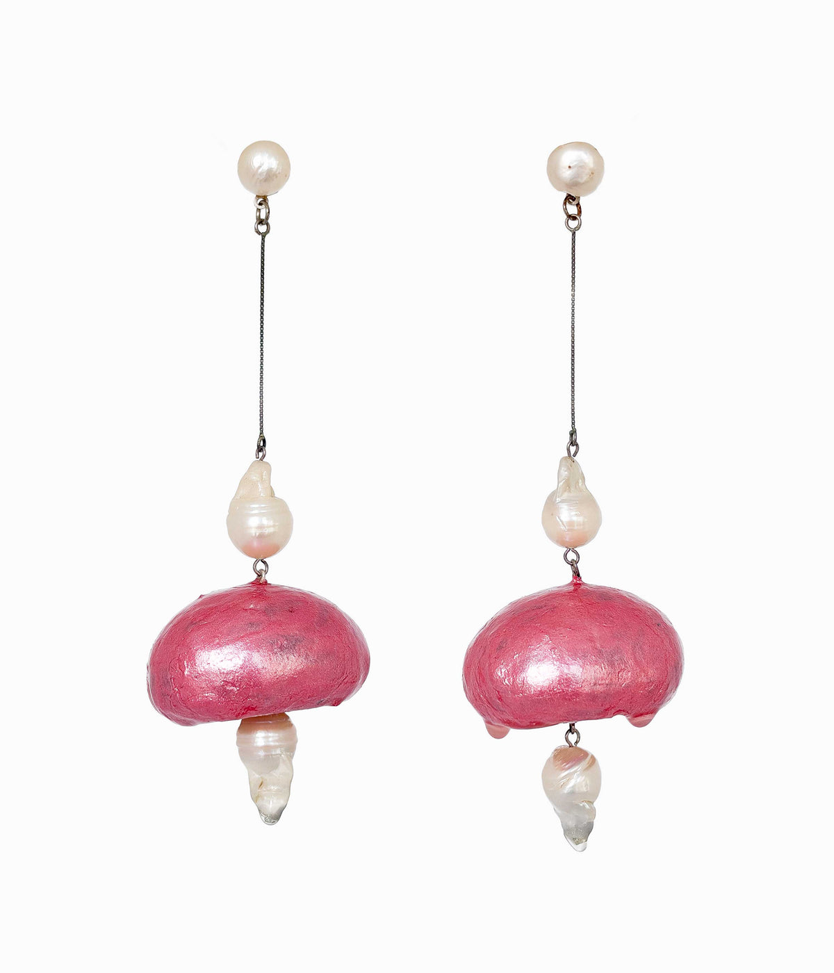 Pink Jellyfish with Pearls
