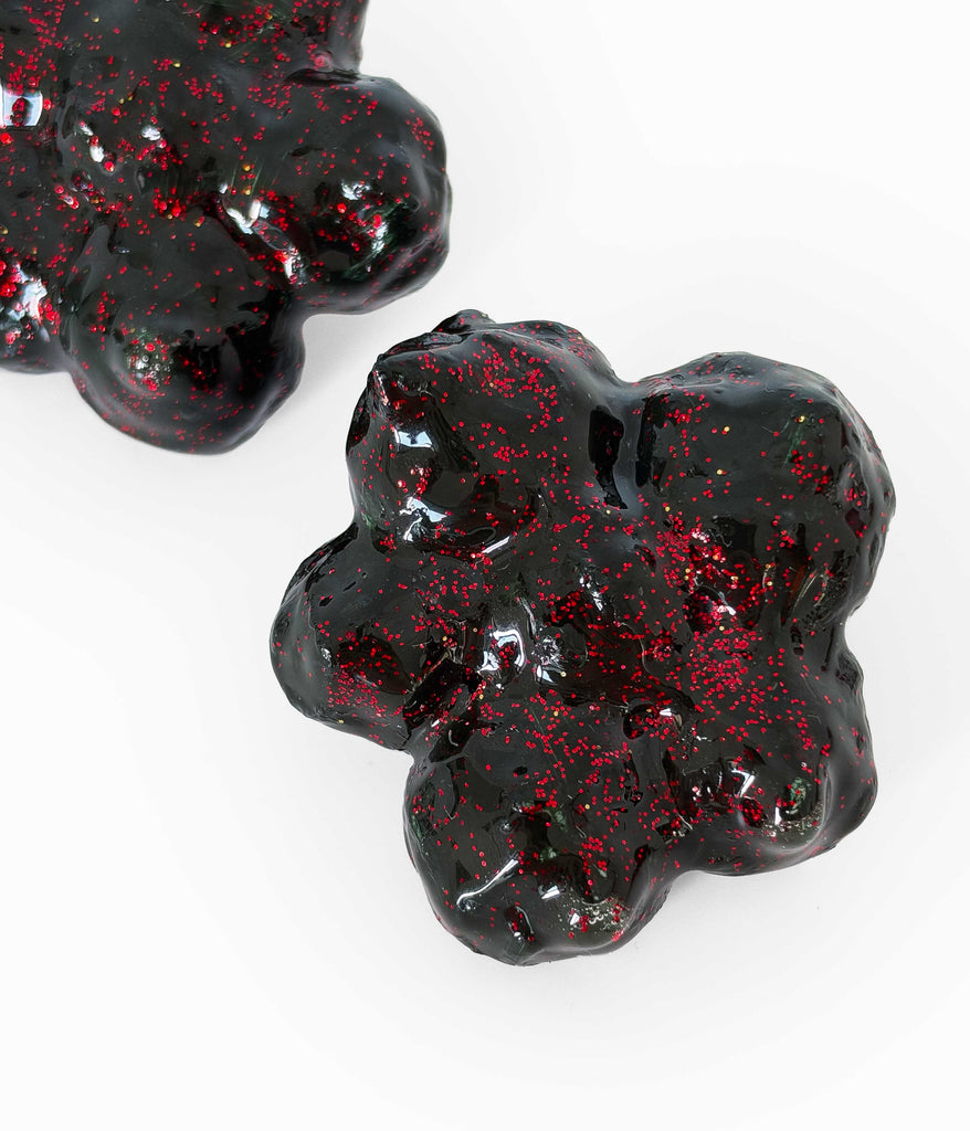 Galaxy Black Fleurs