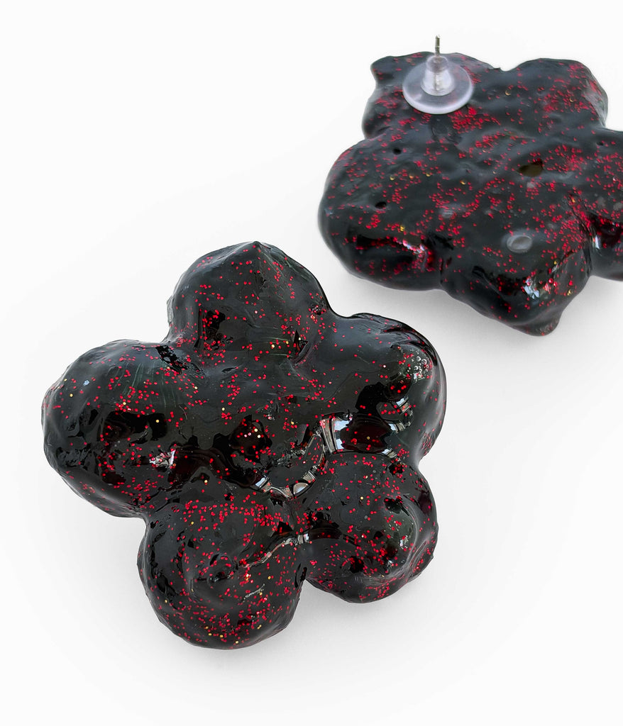 Galaxy Black Fleurs