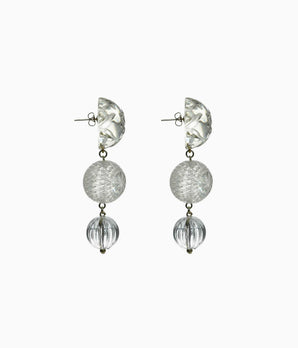 Westbury Drop Earrings in Clear