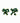 Green Bows with Yellow Pearls Earrings