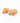 Light Orange Mushroom Earrings